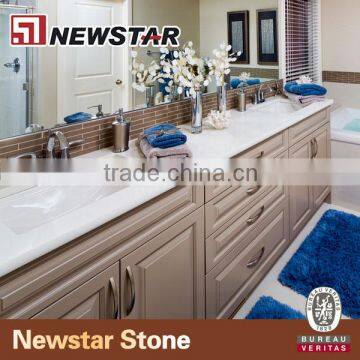 Newstar bathroom vanity with quartz tops