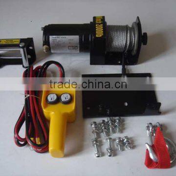 mini 12v electric winch 2000Lb ATV Winch