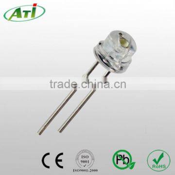 Dip Led White 5mm Straw Hat Led Diode photo-2