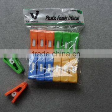 plastic clothes peg, high quality clips, different designs