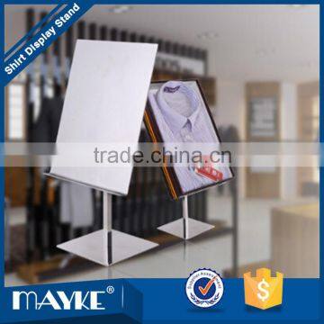 Fashionable Electroplating Metal Clothes Display Rack