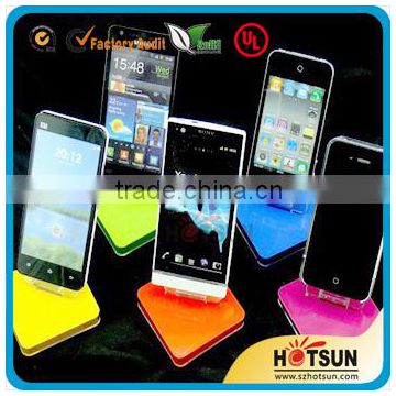 Acrylic Retail Display Aid Phone Case Wallets Easel Stand Holder