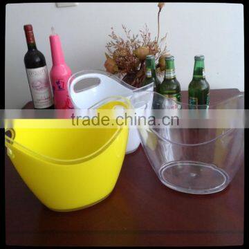 cheap plastic beer ice bucket for promotion