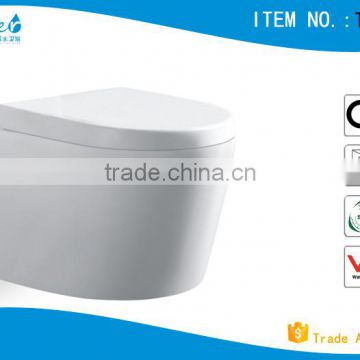 T5009 China bathroom toilet wall mounted toilet bowl design