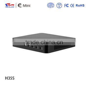 Realan High Quality Standard Fast Delivery H35S-i3H40T1 Barebone Wholesaler Mini Desktop pc photo-3