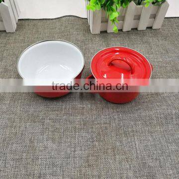 Best Quality 8cm Small Enamel Cups Children's Enamel Dessert/ice Cream Cup Accept Custom photo-4