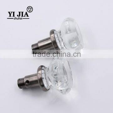 2 1/6 Inch Victorian Style Kitchen Dining Room Furniture Glass Door Knobs photo-4