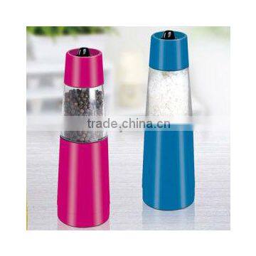 plastic electrical black pepper grinder