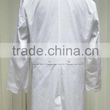 Hot Selled 100% Cotton White Doctor Coat photo-2