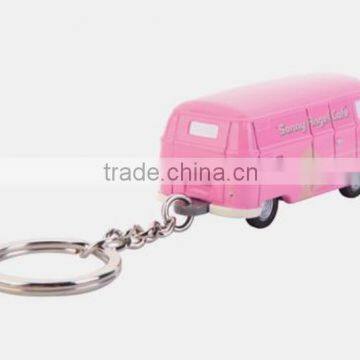 Pink Car Shape Keychains, Customized Car Metal Keychains, Customized Pink Car Shape Metal Keychains Manufacture photo-2