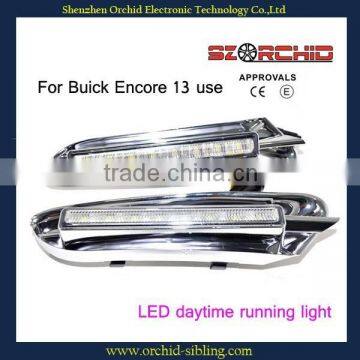 wholesale high quality led daytime running light DRL chrome painting for buick Encore 13 use