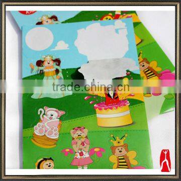 Cheap customized cartoon stickers for children