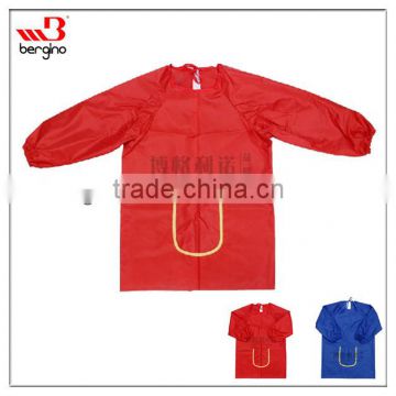 water-proof children painting apron long sleeve art smock for painting