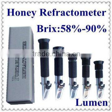 Hand-hled Brix 58-90ATC Honey Refractometer