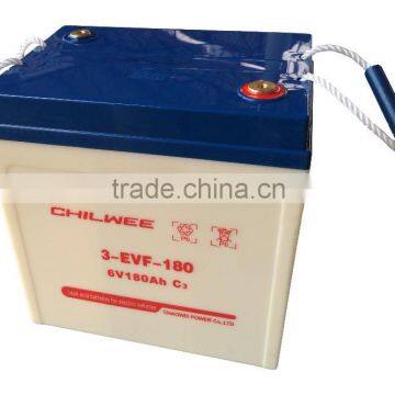 Chilwee Brand Electric Vehicle Battery, 6V 180Ah