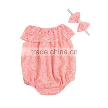 Toddler Romper Girl Wholesale Price Lace Romper Boutique Clothing From Kapu photo-5