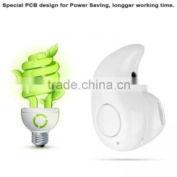 2015 Best Sale S530 Super Mini Hiding Spy Stereo Wireless Bluetooth Earphone photo-3