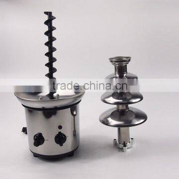 4 Tiers Stainless Steel Electrics Chocolate Fountain Machine photo-2
