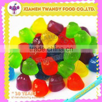 halal jelly fruit shaped gummy candy