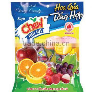 Mix fruit chew candy