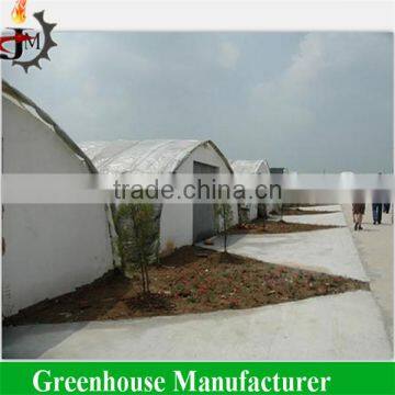 Plastic mushroom growing greenhouse room