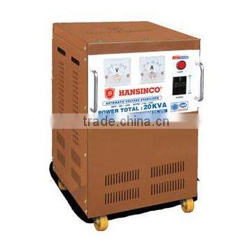 Hansinco Voltage Stabilizer 20KVA Single Phase (Input: 60V-240V, 90V-240V, 140V-240V, Output: 110V/220V)