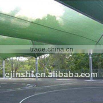 shade net using in sports center or parking