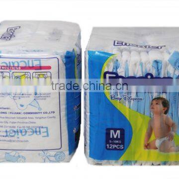 China Export Cheap Sleepy Baby Diaper for Africa/Middle East