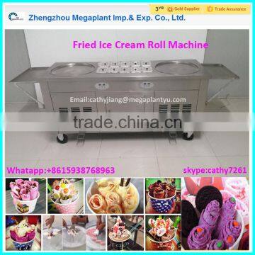 square pan fried ice cream machine fried ice cream machinery