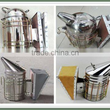 Beekeeping tool,honey bee smoker,Galvanized bee smoker with corium box