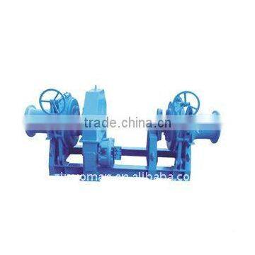 Double chain wheel hydraulic windlass