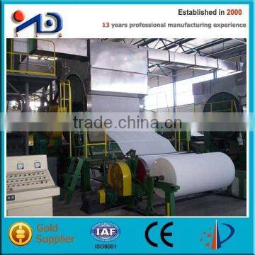 Raw Material: Wood Pulp, 5 Tons Tissue Paper Production Line