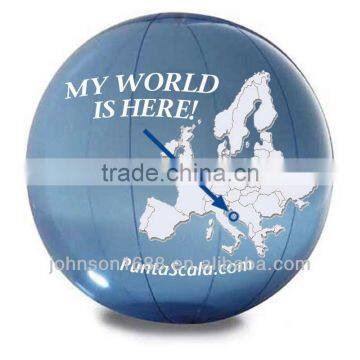 Small world map globe