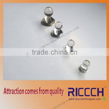 white push pin magnet