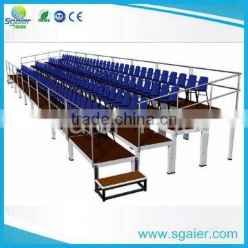 Aluminum Folding Choir Stage Chorus Stage Choral Riser