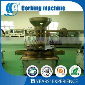 ECONOMY Automatic glass bottle champagne filling and corking machine