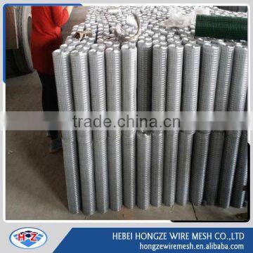 25mm holes 1mm galvanized wire 1m * 25m rolls Galvanized Welded Wire Mesh