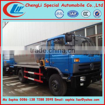 Dongfeng 4x2 bitumen spraying truck,asphalt distributor trucks for sale,10t heated bitumen truck