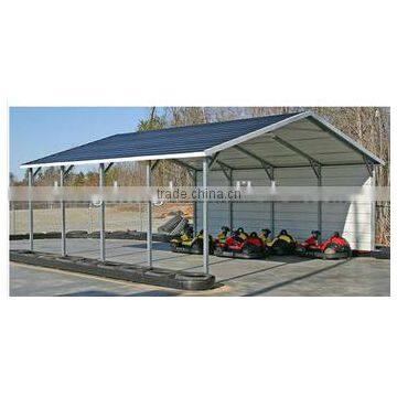 low cost steel prefabricated garagres