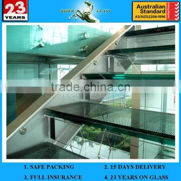 6.38-42.3mm Laminated Color Tempered Glass Price