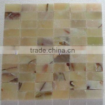 NEW COMMING 2017 NEW PRICE LIGHT GREEN ONYX MOSAIC TILES COLLECTIONS photo-6