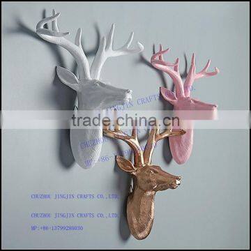 Silver Resin Unicorn Wall Hanging Decoration photo-5