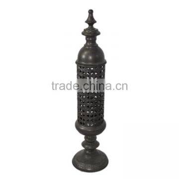 New Iron and Glass Home Decorative Antique Metal French Candle Lantern