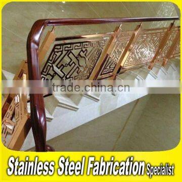 Luxury Interior Aluminum Stair Handrail photo-6