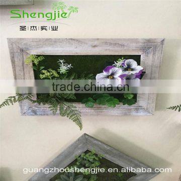 SJLJ013382 Artificial Plant Wall / Wholesale Artificial Succulent Plant for Wall Decoration photo-2