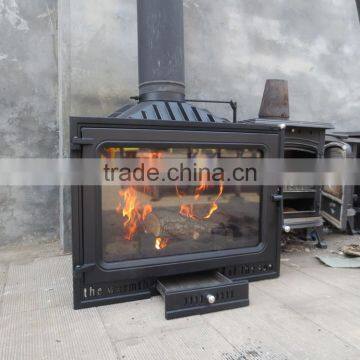 15KW Hot Sale Excellent Manufacture Supplied Cast Iron Wood Burning Stove for Sale / Insert Cast Iron Wood Burning Stove HS-X9 photo-4