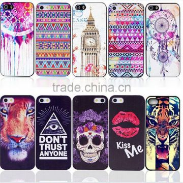 various design Hard Plastic PC Phone Back Case Cover