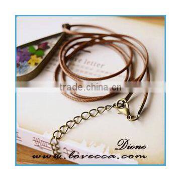 Unisex Fashion Natural Real Dried Flower Round Glass Pendant Necklace New Jewelry photo-4