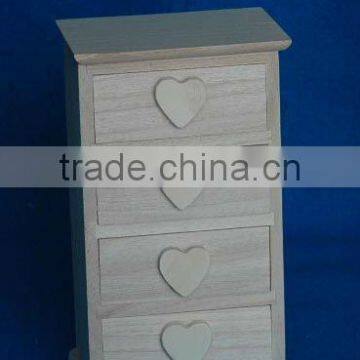 tall wood cabinet