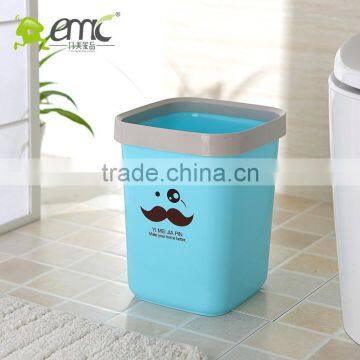 Emc Plastic Trash Waste Bins, 18L Square Shape Plastic Trash Bins photo-4